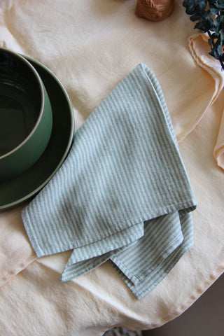 SERVIETTES DE TABLE RAYURES