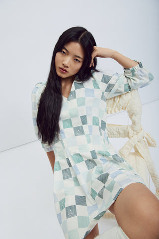 ELISA CHESS LINE dress