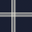 Marine/crème
