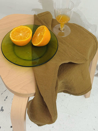 LES SERVIETTES DE TABLE FESTIVES - Kaki