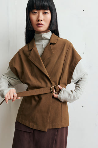 JENA Sleeveless Jacket