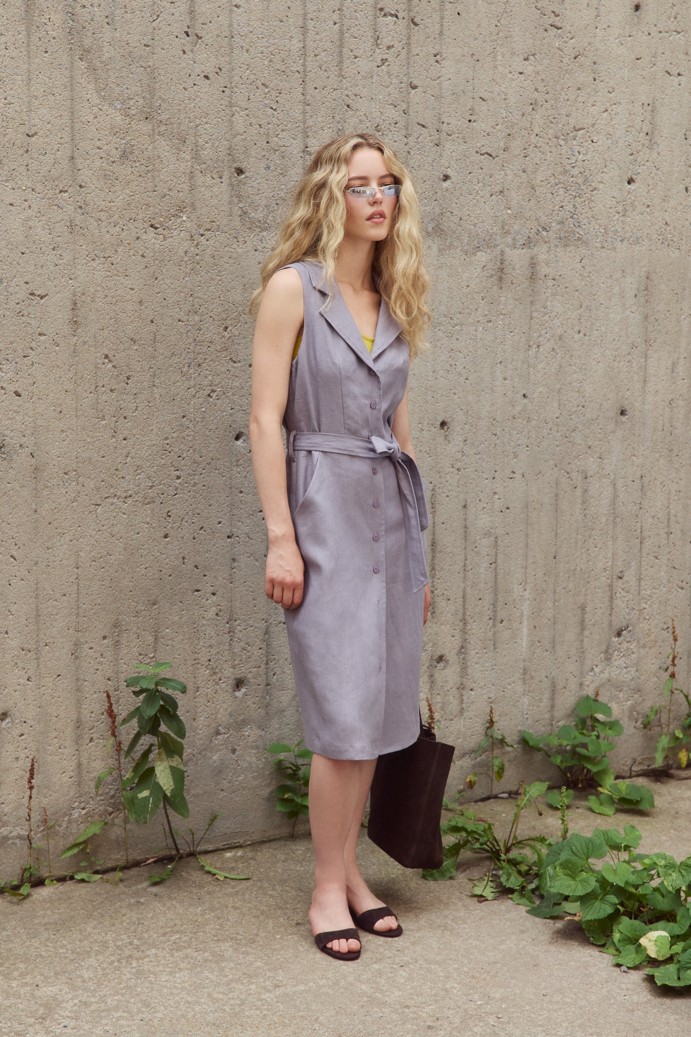 rollas eve linen dress Eve Linen Midi Dress